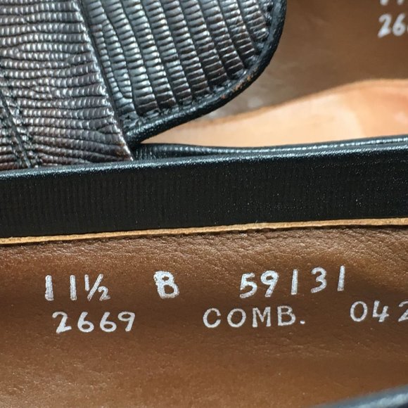 Allen Edmonds Loafers Shoe Size 11.5 B Full Lizard main image 4